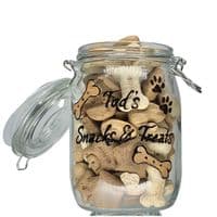 Pet Snacks & Treats Jar Gift